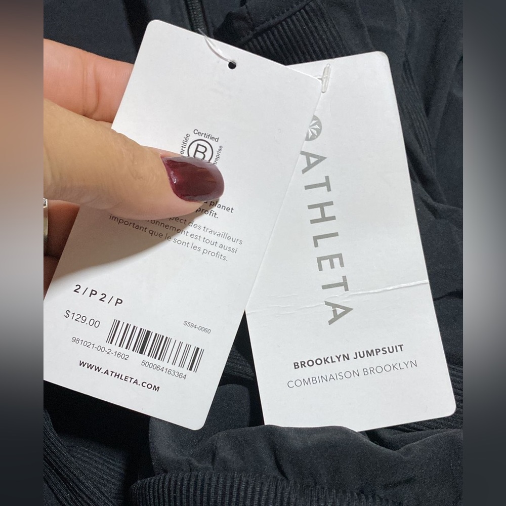 ATHLETA Brooklyn Jumpsuit // Black - Picture 13 of 16